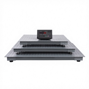 Electronic <strong>Digital</strong> Floor <strong>Scale</strong> 1000-<strong>5000kg</strong> Capacity LCD Display Carbon Steel ISO Certified OEM/ODM Available 0.5kg Accuracy - Product Image 2