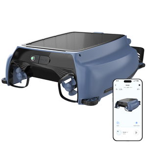 AIRROBO QT200 Robot nettoyeur <span class=keywords><strong>de</strong></span> <span class=keywords><strong>piscine</strong></span> automatique <span class=keywords><strong>de</strong></span> haute qualité en plastique à chargement solaire - Product Image 3