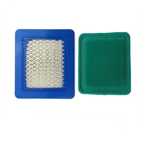 Filtre à air pour tondeuse à gazon, 113x131mm, bleu, pour Briggs & Stratton modèle 491588, usage domestique - Product Image 5