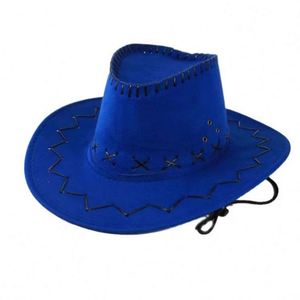 Sombrero Vaquero del Oeste Unisex con Visera Ancha para Fiesta, Pesca, Viajes al Aire Libre, Color Personalizado - Product Image 2