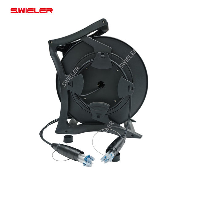 Armored Fiber Optic Cable 4/6/8 Channel Way Wire Long 100/200/300/500M Reel Drum Stage Outdoor Armor Fiber Optical Patch Cable