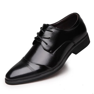 Chaussures en cuir synthétique <span class=keywords><strong>pour</strong></span> hommes, souliers de toilette formel, en pu, de haute qualité, personnalisé<span class=keywords><strong>s</strong></span>, <span class=keywords><strong>pour</strong></span> robe formelle - Product Image 2