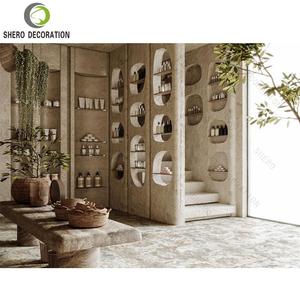 Présentoir de maquillage charmant propre présentoir cosmétique pour la décoration de magasin de beauté - Product Image 3