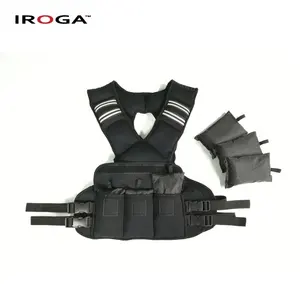 Iroga Fitness Custom 16LB Adjustable Weight Vest With Removable Sand Bag