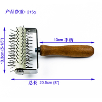 Rouleau en acier inoxydable pour pizza, gâteau, tarte, pâte à pizza faite maison, outil de cuisson pour pâte à pizza, gâteau, pain, pâtisserie