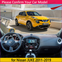 Alfombrilla antideslizante para salpicadero de coche, para Nissan JUKE F15, 2011, 2012, 2013, 2014, 2015, 2016, 2017, 2018, 2019