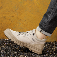 Dinggu Fabrication en gros Confortable Softy anti-dérapant Anti Smashing Sports de plein air Chaussures de sécurité pour homme