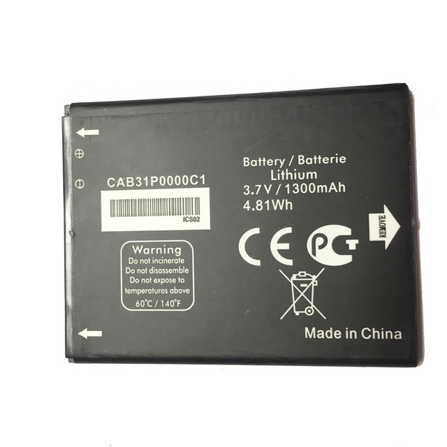 New TLI014A1 1400mAh Li-ion Battery for Alcatel One Touch Fire 4012 4012A 4012X CAB31P0000C1 / CAB31P0000C2 Battery