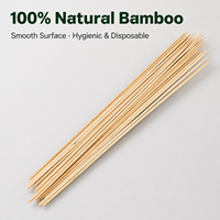 Brochettes jetables en bambou 25/30/35/40cm 100 pièces pour grillades, kebab, fondue, qualité alimentaire, écologiques, vente en gros directe usine