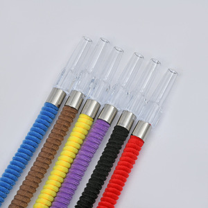 Hookah ống Ống hàng đầu bán giá thấp đôi hookker ống dùng một lần Mini sinh thái thân thiện với nước 2 ống New arrivals sheesha Ống - Product Image 5