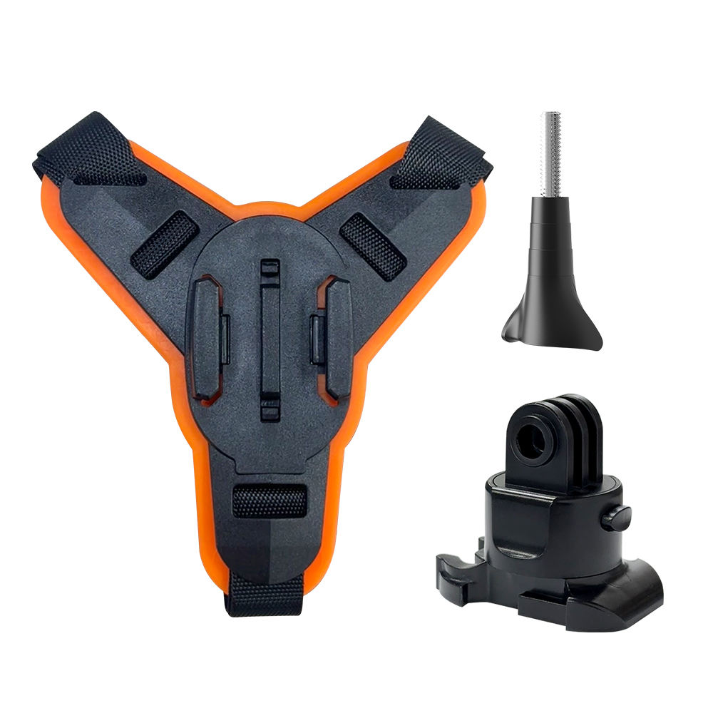 Hongdak for Gopro Accessories Helmet Chin Bracket Magnetic Bracket Sports Camera Motorcycle Riding Bracket