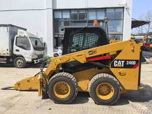 Chargeuse compacte d'occasion CAT 246D Mini 2 tonnes 3 tonnes Bon état Petite chargeuse compacte sur pneus à bas prix Offre Spéciale Cat246d - Product Image 6