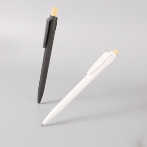 Stylo à bille écologique avec logo personnalisé, design sportif en bois de bambou, largeur d'écriture de 1.0mm, RABS RPET promotionnel pour les cadeaux - Product Image 5