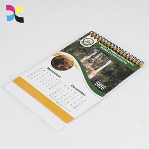 Tùy chỉnh tường bảng Bàn lịch in ấn biểu tượng tùy chỉnh với xoắn ốc RÀNG BUỘC - Product Image 5