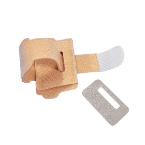 Attelle de soin des orteils SnToom, couleur chair, blanc, noir, avec support en aluminium, dispositif de correction pour la fixation des orteils superposés et la correction de la courbure - Product Image 5
