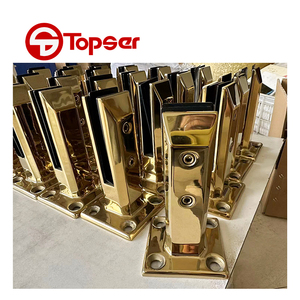 Thép không gỉ Kính lan can hàng rào ban công có thể điều chỉnh Spigot kẹp vuông 190mm kính lan can Spigot hàng rào - Product Image 5