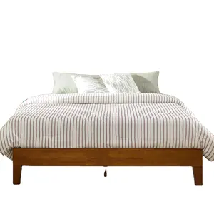12 "Deluxe gỗ nền tảng khung giường Anh Đào Nữ Hoàng khung giường bằng gỗ