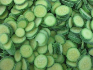 Calabacín Verde Congelado IQF de Calidad Certificada de Fábrica - Product Image 3