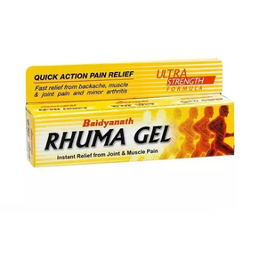 Suplementos de hierbas de mejor grado Baidyanath Rhuma Gel Paquete de alivio del dolor de acción rápida de exportador indio a precio mayorista - Product Image 2