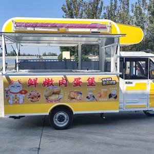 Carretto Mobile per Caffetteria Completamente Attrezzato, Rimorchio per Fast Food, Triciclo Elettrico con Telaio in Acciaio Inox, Capacità Personalizzabile - Product Image 5