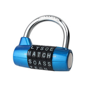 5 chiffres Lettres En Métal en alliage de zinc Serrure à Combinaison et <span class=keywords><strong>Cadenas</strong></span> À <span class=keywords><strong>Code</strong></span> - Product Image 1