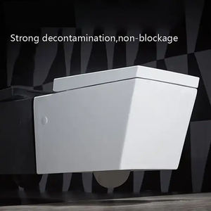 Watermark CUPC Baño Sin montura Suspendido Cerámica WC Inodoro colgado en la pared - Product Image 4