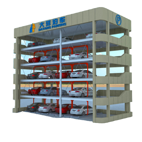 Механическая вертикальная парковочная система с сертификатом CE, автоматическая умная парковочная система, парковочное оборудование