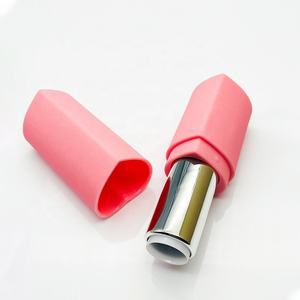 Custom Heart Shape Lipstick and Lip Balm Tube Containers <b>Metal</b> Tube <b>Packaging</b> Design - Product Image 4