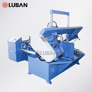 Lubansaw gz4250x đôi cột 60 độ hoàn toàn tự động Gear & động cơ công nghiệp cắt kim loại ban nhạc đã thấy máy - Product Image 2