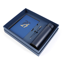 Coffret Cadeau d'Affaires Personnalisé 2027 : Carnet A5 en Cuir PU Bleu, Stylo, Agenda Haut de Gamme et Mug – Fournisseur Fiable
