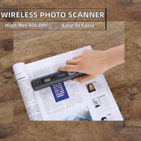 Escáner de Documentos Digital Portátil Handyscan 900DPI A4 Inalámbrico USB con Lápiz, JPEG/PDF, 3 Segundos por Página, 1 Año de Garantía, en Stock