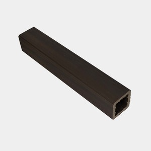 Pantalla de madera con tapa resistente al fuego sin grietas, menos decoloración, pared compuesta, fachada, tubo de persianas WPC para exteriores - Product Image 2