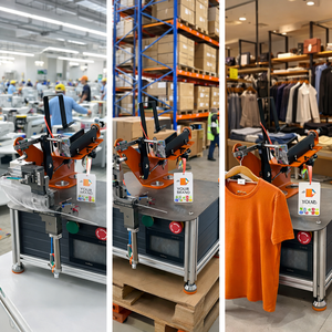 Machine automatique de pose de attaches pour sacs – Écologique, en plastique, couleur argent, modèle Bos-168 pour étiquettes de jouets et vêtements - Product Image 6