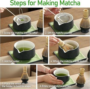 Bol Chawan <span class=keywords><strong>Matcha</strong></span> en céramique à la mode Nouveau design Fouet <span class=keywords><strong>Matcha</strong></span> en bambou <span class=keywords><strong>Kit</strong></span> De <span class=keywords><strong>Matcha</strong></span> avec boîte - Product Image 2