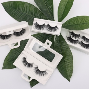 Cils en Fibre Végétale Écologique Marque Personnalisée Wispies Faux Cils 3D Vente en Gros Fibre Végétale BIO Cils Biodégradables - Product Image 5