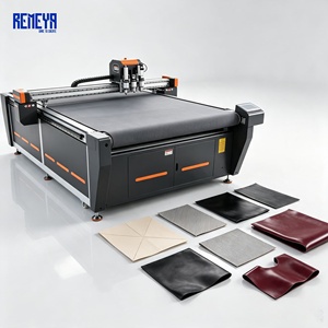Machine de découpe de cuir REMEYA durable, précise et facile à installer pour la dédelamination des empeignes de chaussures, découpeuse à plat pour revêtements de surface sans décalamination - Product Image 1