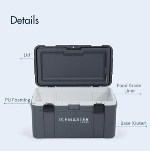 IceMaster 50L PU Isolation Moussante de Qualité Alimentaire PP Intérieur 7 Jours Isolation Froide Grand Conteneur de Boîte Glacière Alimentaire en Plastique - Product Image 6