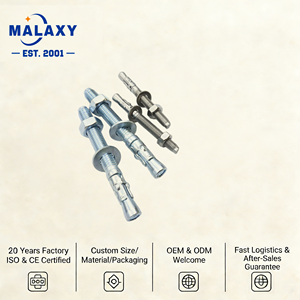 <span class=keywords><strong>M12</strong></span> malaxy * 100<span class=keywords><strong>เหล็ก</strong></span>คาร์บอนสังกะสีชุบ M10 * 100การขยายตัวสลักเกลียวลิ่ม<span class=keywords><strong>ขนาด</strong></span>12มม. แพ็คเก็จมาตรฐาน - Product Image 2