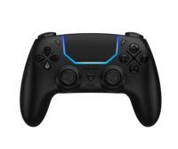 Manette de jeu sans fil avec gyroscope six axes, double vibration et connexion Bluetooth pour mobile et PC