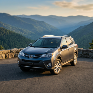 Toyota RAV4 LE d'occasion 2021, automatique, traction avant, turbo, sièges en cuir, jantes R16, conduite à gauche, intérieur foncé - Product Image 3