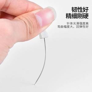 Hanzhang - Cuchilla de Aguja Pequeña Desechable y Estéril de 0.6x50mm, de Acero Inoxidable, para Uso en Medicina Tradicional China, Empaquetada Individualmente - Product Image 3