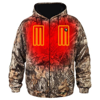 Veste de travail chauffante d'hiver pour homme, personnalisable, camouflage, rechargeable, 5V, Mydays Outdoor, softshell