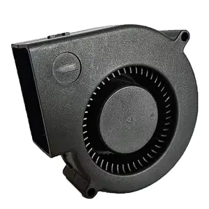 H & T-pequeño ventilador de ventilador turbo, 9733, 97x95x33mm, 5V/12V/24V, ventilador centrífugo de CC, manga, 2 rodamientos disponibles