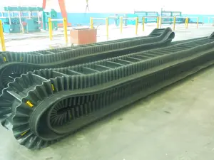 Skirt Rubber Belt Conveyor Conveyor Belt With Cleats Sidewall Rubber Conveyor Belt Suppliers