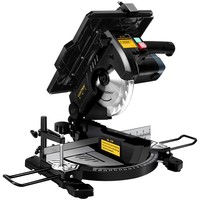 Scie à table multifonction LUXTER 8 pouces en composite pour le travail du bois et de l'aluminium, 220V, machine de découpe tout-en-un