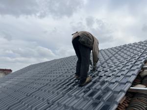 タイアー モダン クラシック スクエア ルーフィング シングル 断熱・耐熱性合成樹脂タイル ヴィラ ソーラー屋根タイル l デザイン - Product Image 3