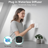 Diffuseur d'arômes électrique intelligent de luxe pour la maison et l'hôtel, nébuliseur nano personnalisé, automatique, sans eau, en plastique, 1 an de garantie