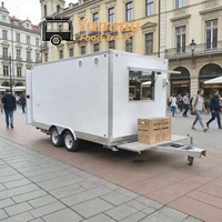 Superbe remorque alimentaire mobile personnalisée avec cuisine complète pour restaurant, boulangerie, entreprise de restauration rapide - Conception multifonctionnelle
