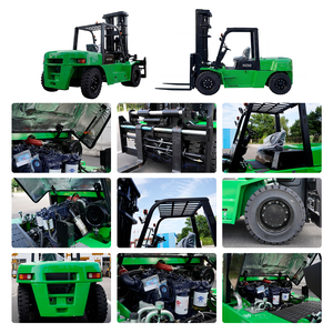 LUYU 5-<span class=keywords><strong>10</strong></span> Ton zware dieselheftruck met Quanchai-motor, automatische transmissie, 8m hefhoogte, ergonomische cabine, drievoudige mast en luchtbanden - Product Image 4