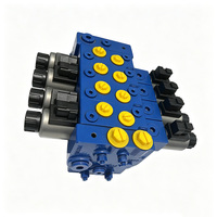 Vanne hydraulique à solénoïde TEV06 pour un contrôle maximal du débit, série TEV06, vanne sectionnelle de partage de débit, pièces hydrauliques
